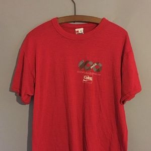 Vintage 80s COKE CENTENNIAL Coca Cola 1986 Tshirt